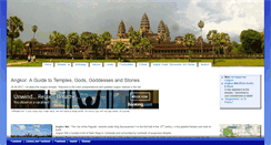 Desktop Screenshot of angkorguide.net