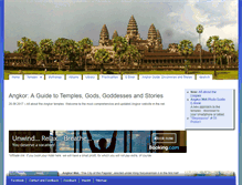 Tablet Screenshot of angkorguide.net